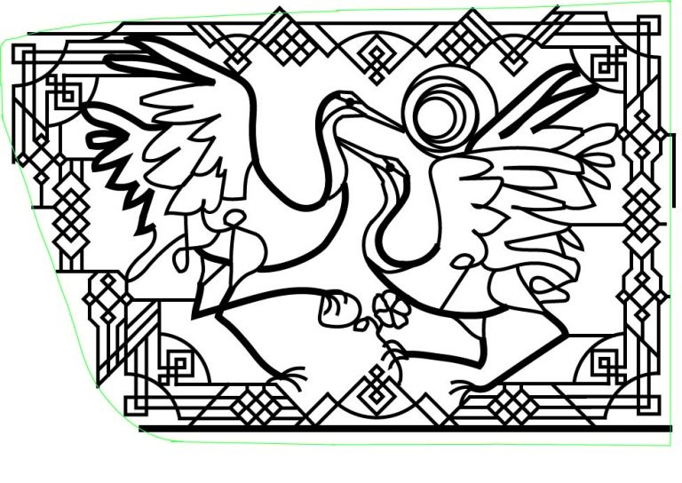 Crane Dance maze draft