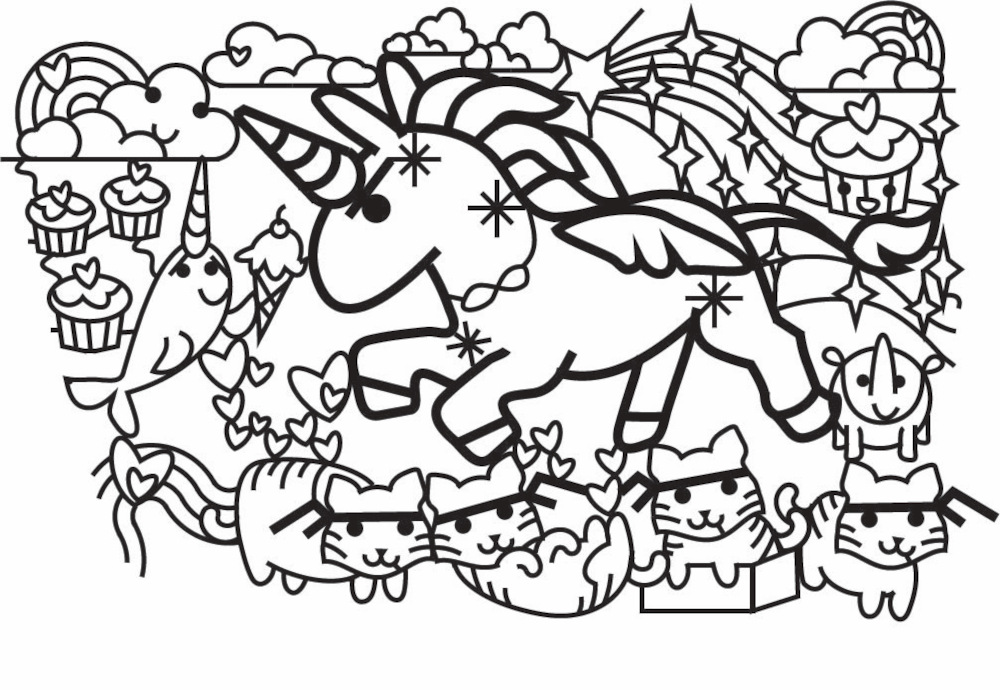 Unicorn maze draft